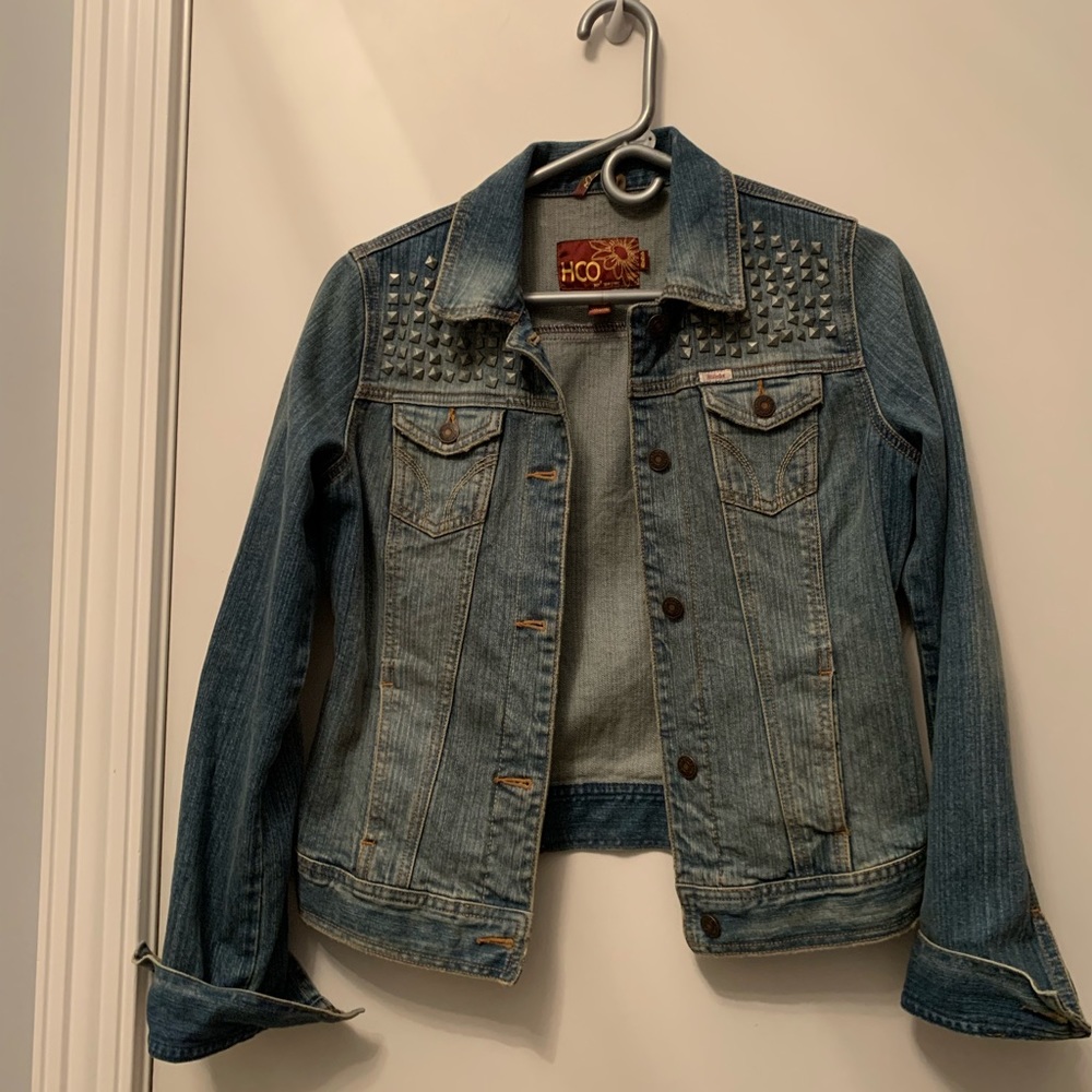 Hollister Studded Jean Jacket